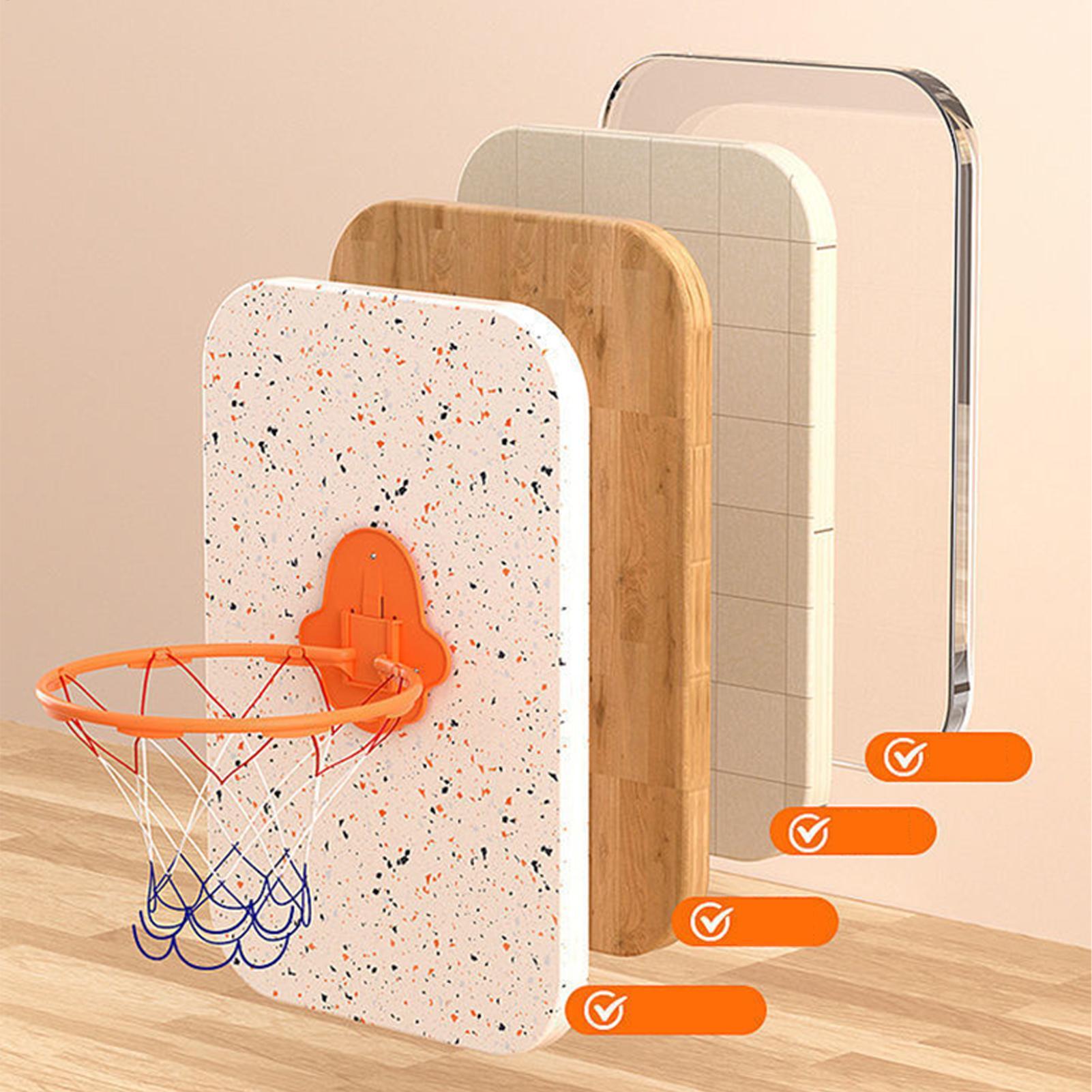 Indoor Basketball Hoop 32cm Dribbling Silent Basketball Training Hoop Noiseless Bouncing Wall-Mounted Toddler Outdoor Toys CN