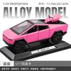 1:32 Tesla Cybertruck Alloy Die-Cast Model Car with Pull-Back Action, Sound and Light Effects - Simulation Toy for Boys