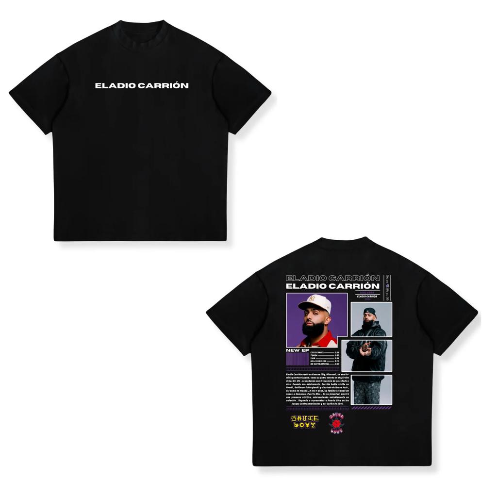 Eladio Carrion Sol Maria Tour 2024 Tshirt Unisex Clothes Fashion Hip Hop Oversized T Shirt Loose 100 Cotton Short Sleeve Tshirts