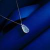 Chalcedony Pendant Necklace New Chinese Style Versatile Daily Wear Womens Fashion
