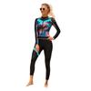 Langarm-Badeanzug für Damen, schmale Passform, UV-Schutz, Surfanzug, Ganzkörper-Schnorchel-Bademode, schnelltrocknend
