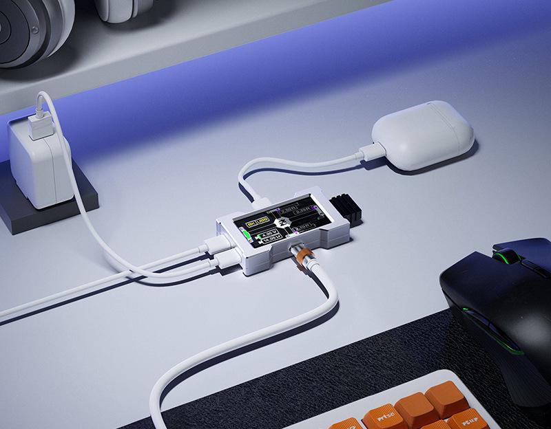 HMHUB 8K Aviation Plug Desktop Accessory - Trendy Pro Version for WootingV2 Compatibility