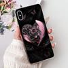 Per iPhone X XS Custodia Popolare Fiore Farfalla Morbido Trasparente Silicone Sottile Cover Posteriore Per iPhoneXS Max XR Custodia iPhoneX Bumper