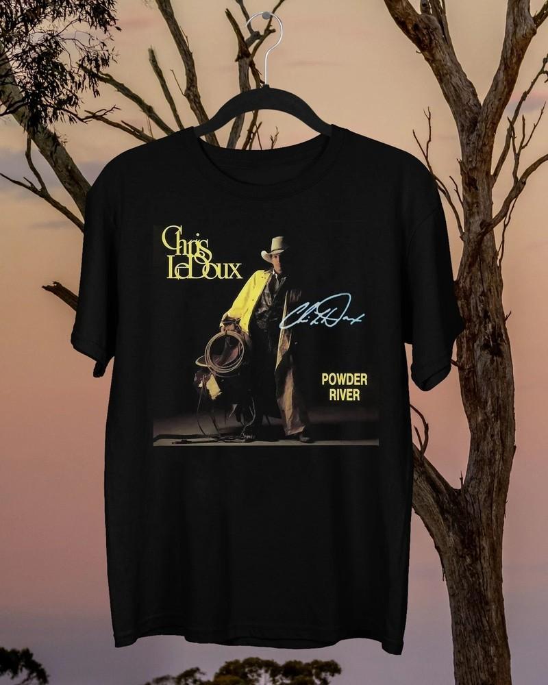 

Chris LeDoux Signature Black All Size Gift For Fan Shirt Unisex T-Shirt XXXL