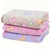High Quality Luxury Custom Dog Bone Printed Cheap Short Double Sided Flannel Dog Blanket Coral Fleece Dog Blanket