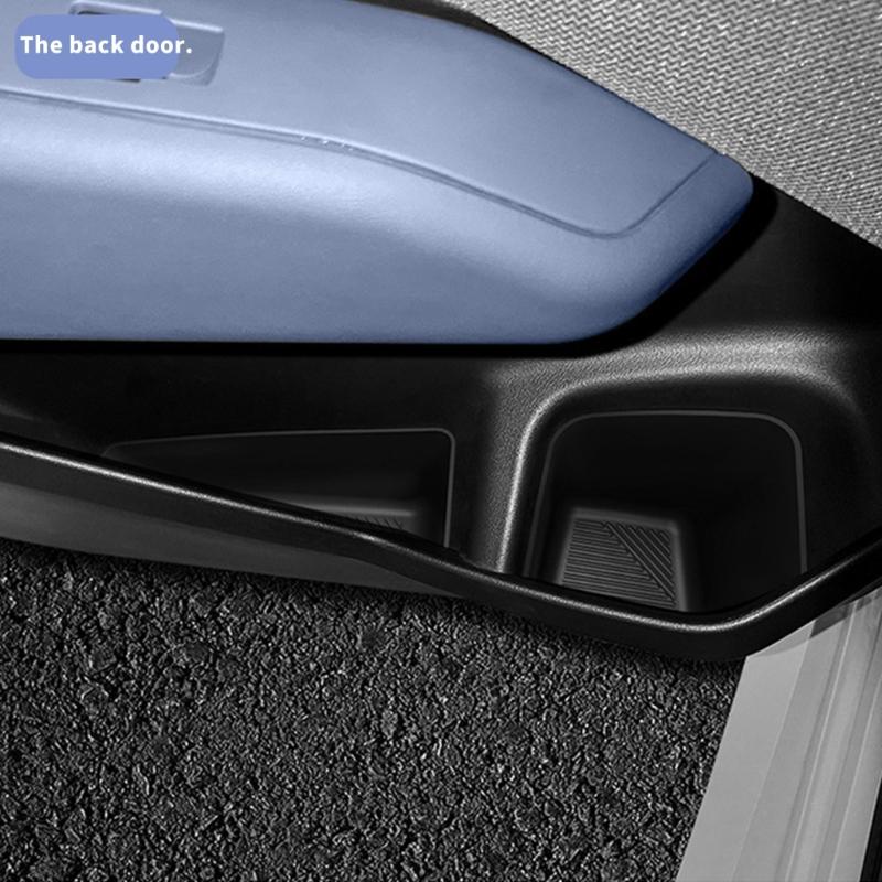 10pcs Vehicle Door Side Storage Boxes Fro 2025 Feature Easy Installation and Multiple Compartments for Car Interior