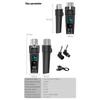 1 Set 2.4G Wireless Microphone System Wireless XLR Transmitter Receiver For Musicians & Mixers  Microphones