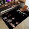 Tokio Hotel Band Carpet For Playroom Bedroom Living Room Sofa Home Decorkids Game Area Rug Nonslip Floor Mat