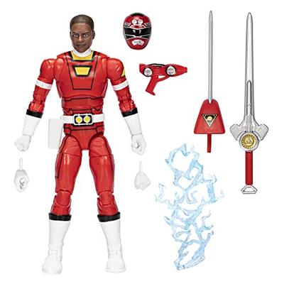 Power Rangers Lightning Collection Turbo Red Ranger 6-Zoll Premium Sammler-Actionfigur Spielzeug mit Zubehör, Ab 4 Jahren