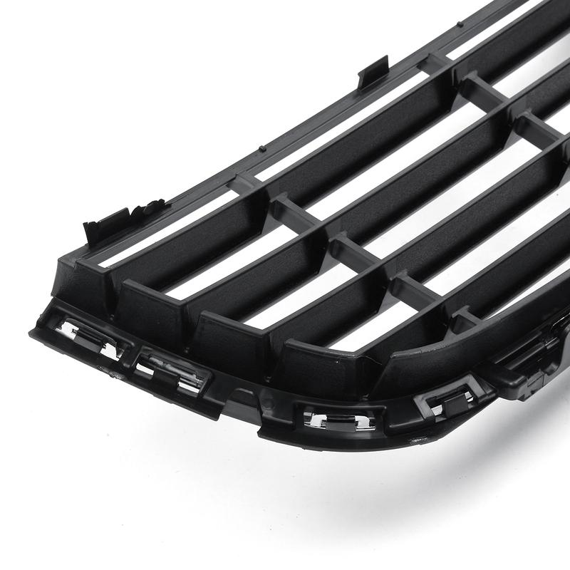 Car Front Lower Center Bumper Grille Panel Chrome Trim For VW GOLF MK6 2008 2009 2010 21011 2012 2013