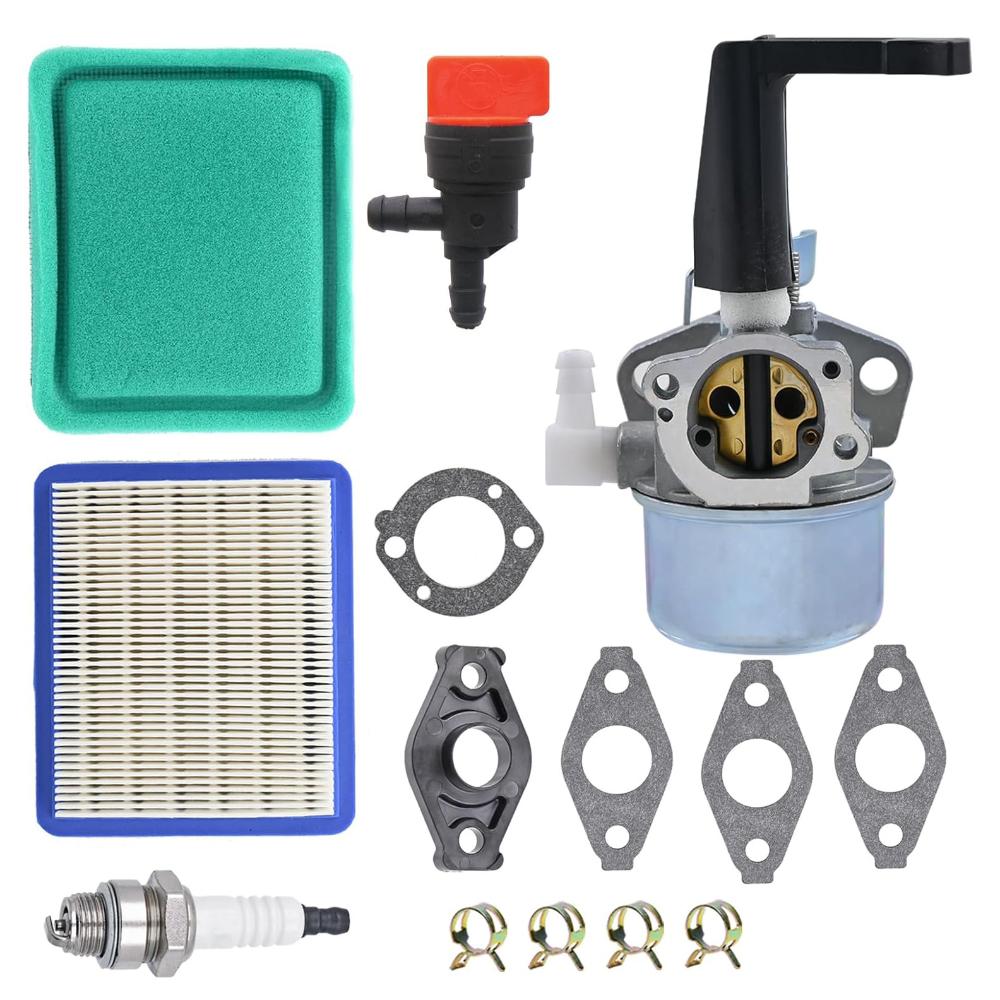 

696065 Carburetor with Air Filter Kit for Briggs & Stratton 697422 110402 110412 5HP 5.5HP 6HP 110402-0206-E1 TILLER Engine Carb