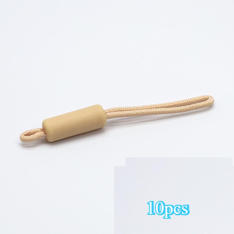 10PCS Long Handle Zipper Pullers Zipper Slider Extension Rope Garment Bag Zipper Repair Tools DIY Sewing Supplies