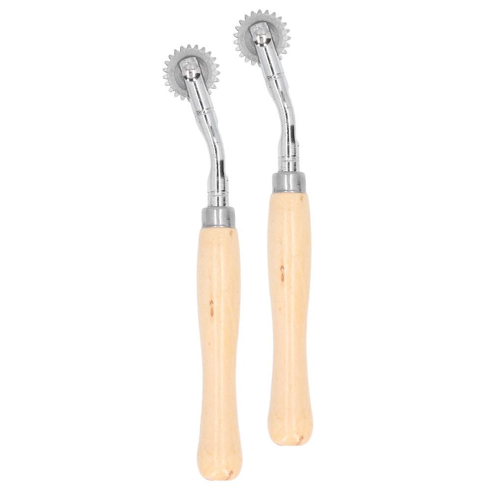 2PCS Strong Clamping Force Tracing Wheel Tool Stainless Steel Tracing Wheel  For Cloth Paper