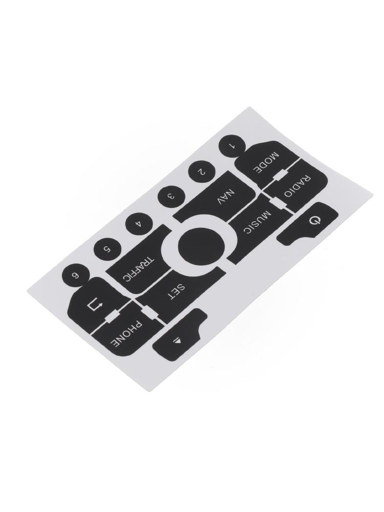 Car Button Repair Button Repair Decal For Car Interior High Quality Material Reduced Light Penetration For 3008