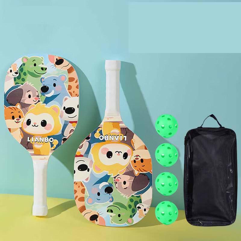 Family Cartoon Sports Racket Set