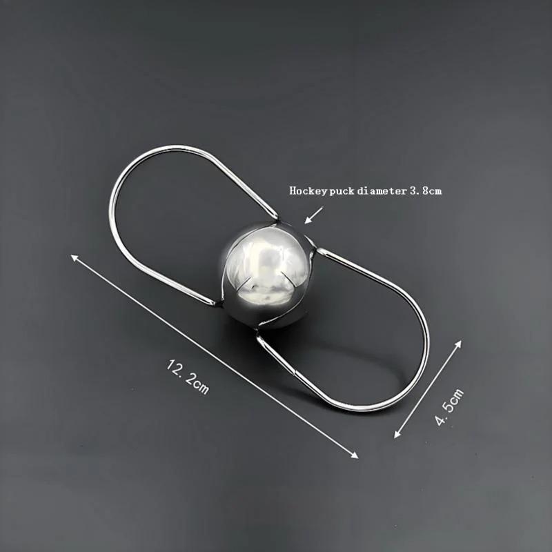 Stainless Steel Espresso Chilling Ball - Rapid Cooling Sphere for Dilution-Free Iced Coffee, Reusable Freezer Core for Drinks