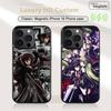 Anime C-Code Geass Phone Case Mobile Suitable For Apple 17 Air 16 PRO MAX 15 14 13 12 11 Patch Black Hard Shell