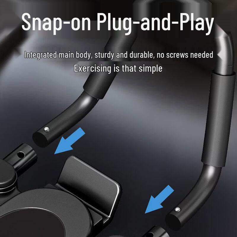 Automatic Rebound Abdominal Exercise Wheel with Elbow Support
