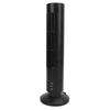 Smart Floor Fan Black Quiet 2 Speeds Powerful Bladeless Tower Fan for Home Bedroom Office Room 25-26