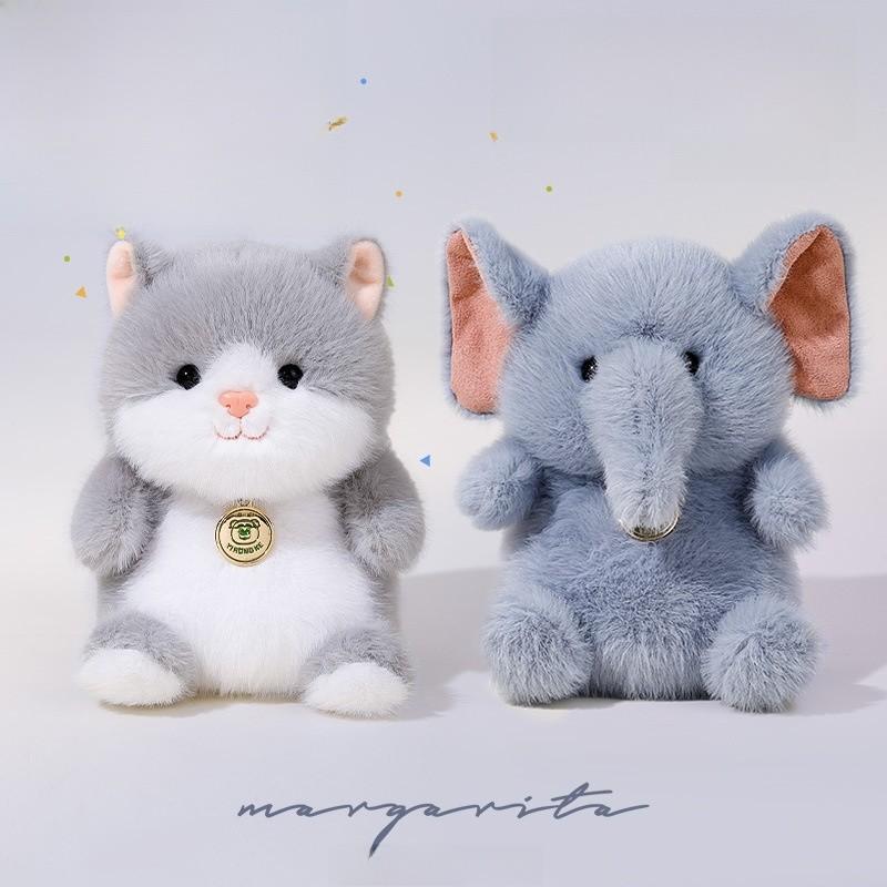 Toys Raccoon Plush Creative Design Children Room Car Ornament Doll Gift Festival