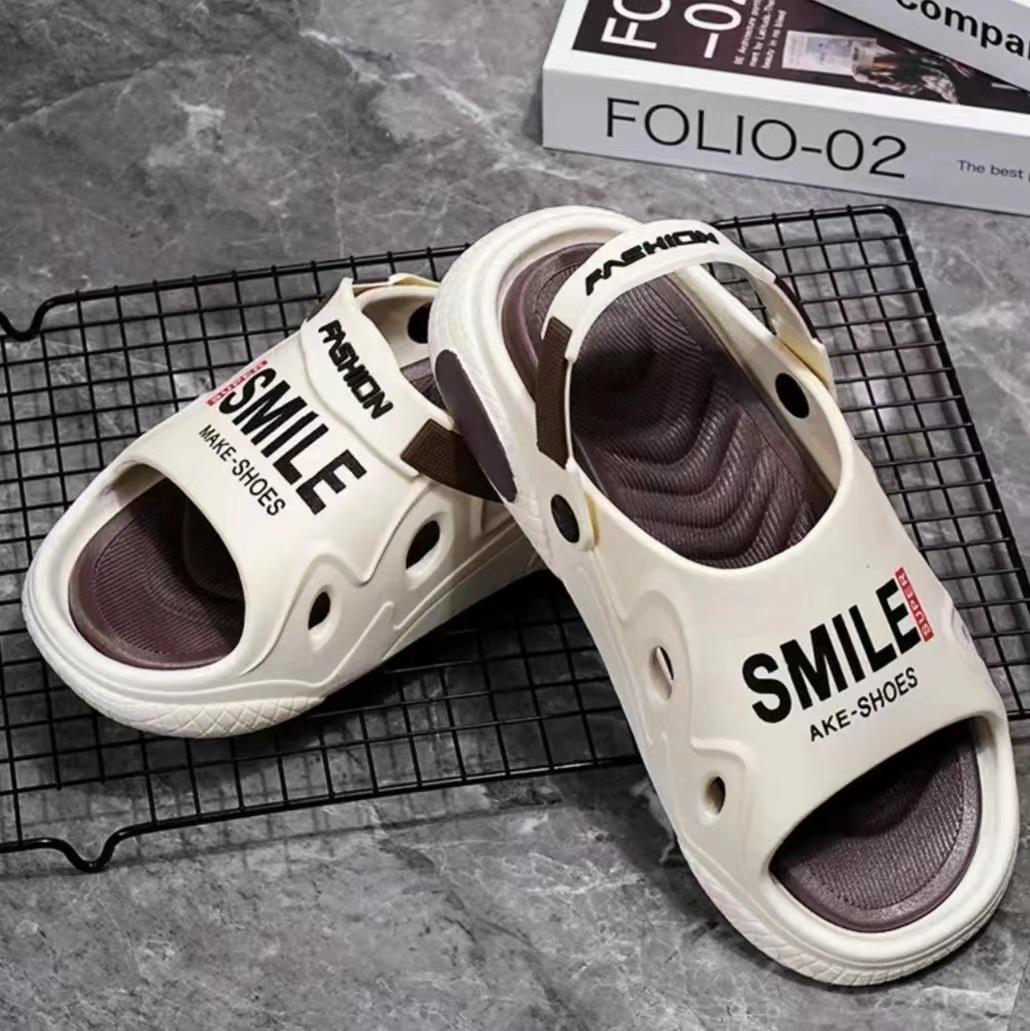 

Мужские тапочки нескользящие, не пахнущие и бесшумные. Мужские сандалии на толстой подошве с ощущением дерьма. Пляжная обувь для мужчин носить летние сандалии на улице 44-45