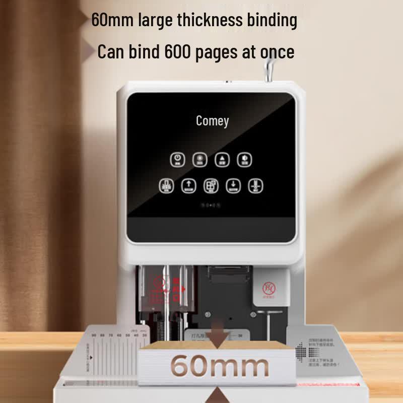 Comet 600-Page Electric Financial Binding Machine CN Plug (adapter Included)