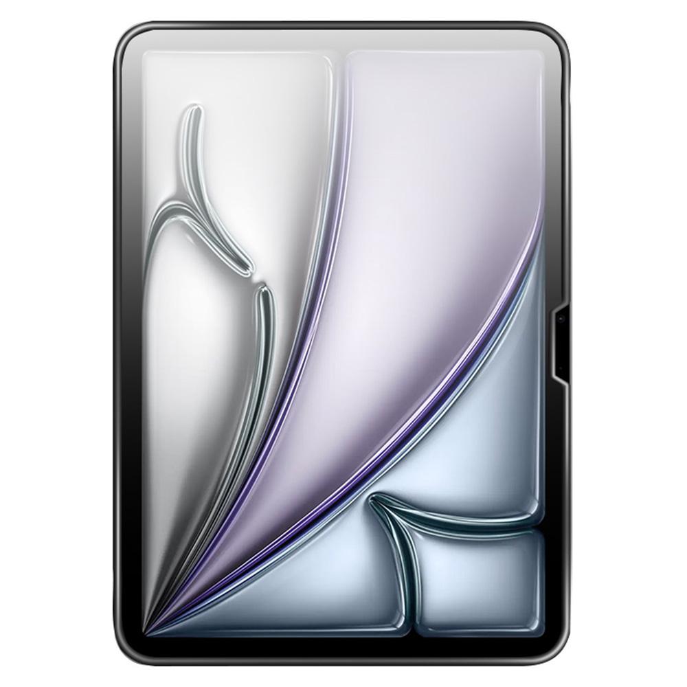 RURIHAI For iPad Air 11 (2024) High Aluminium Silicon Glass Screen Protector with 3D Airbag PC Edge