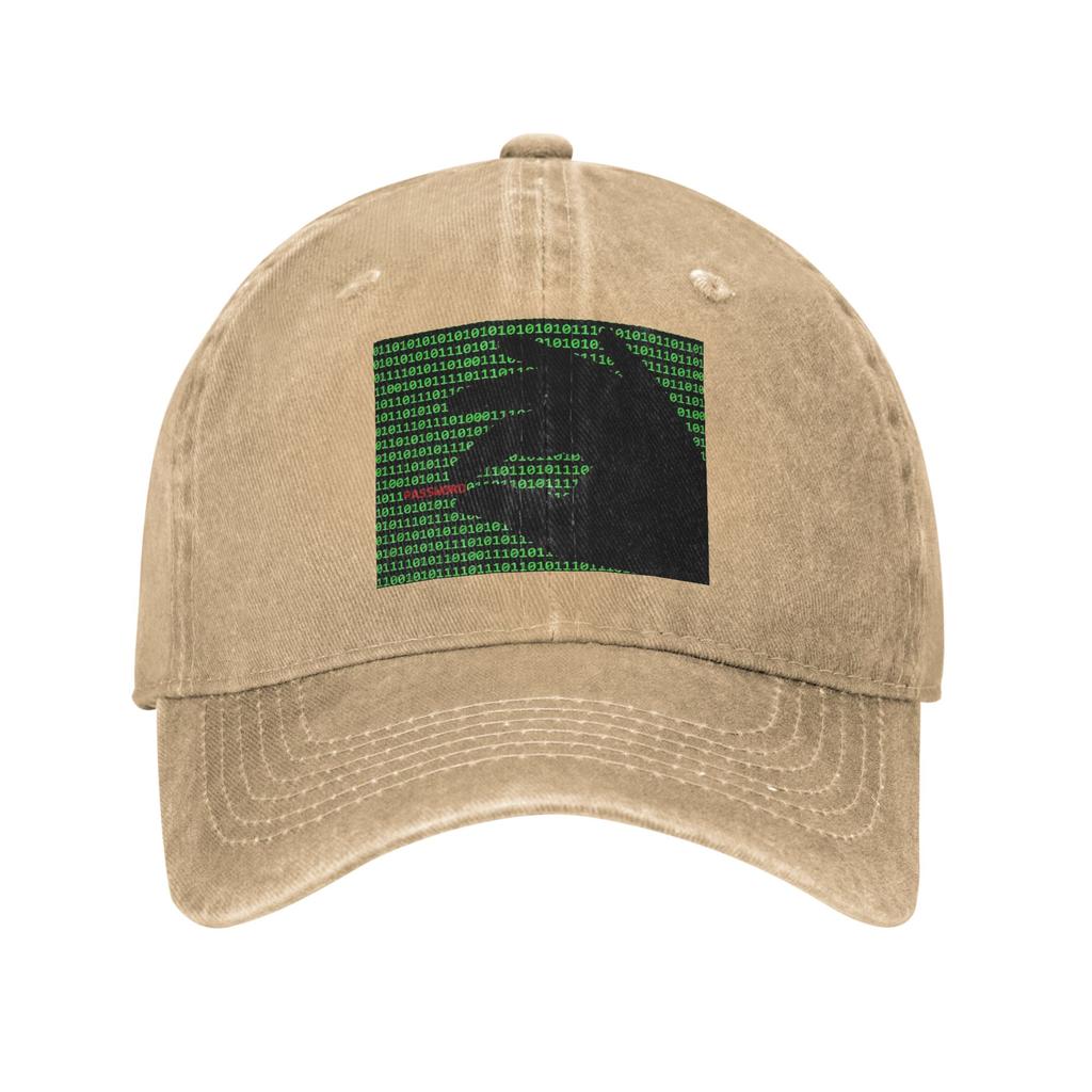 Hacker Code Binärcode Geek Wissenschaft Computer Jeans Kappe Lässig Baseballkappen Verstellbarer Hut Sommer Unisex Baseballkappen