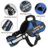 Harness For Dogs Breathable Adjustable Dog Vest Harness Pet NO PULL Vest Reflective For Medium Large Dog With Name Collar Patch