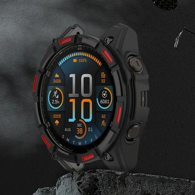 Hochwertige TPU Hülle Schutzhülle für Garmin Enduro 3 Smartwatch mit Kratzschutz und Sturzschutz