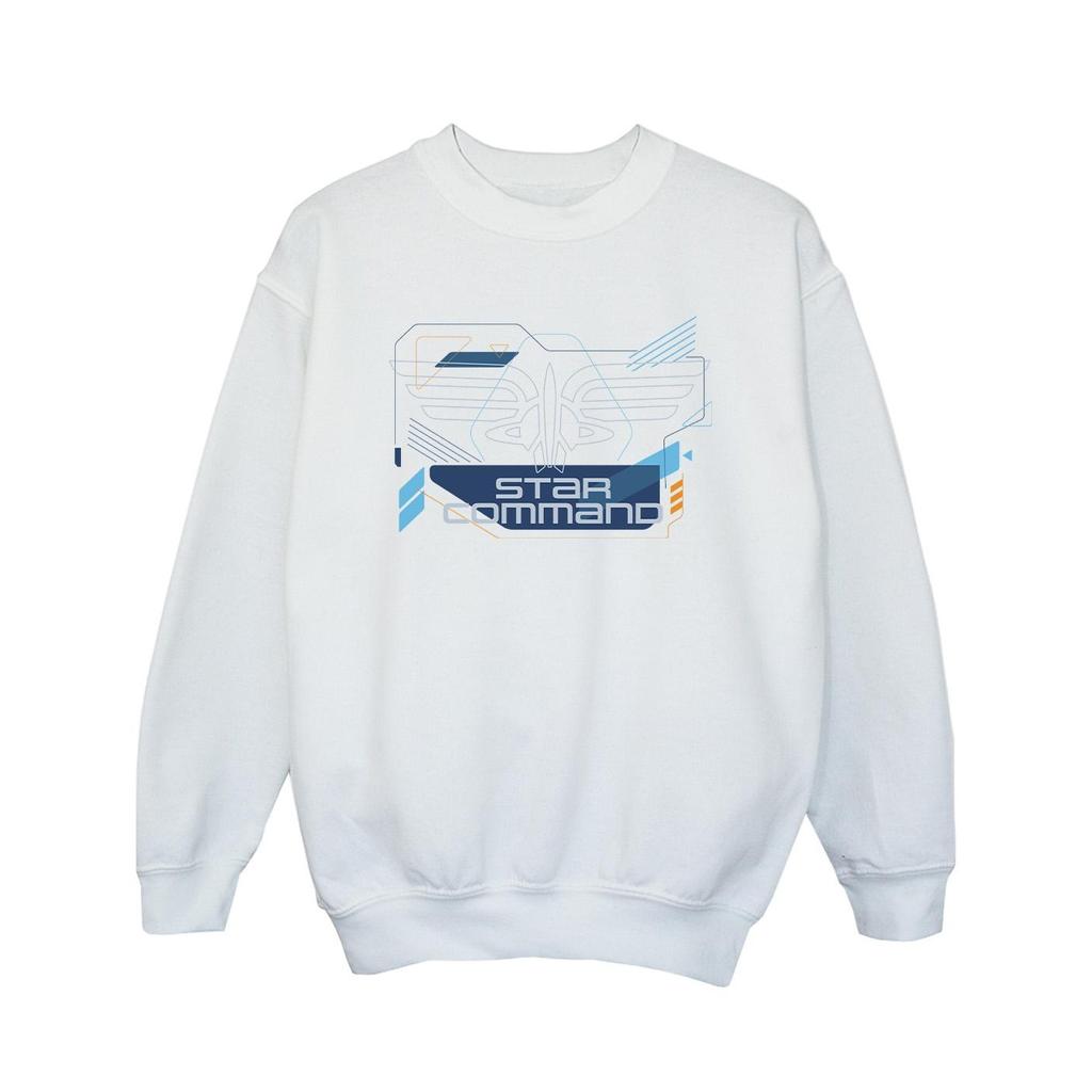 Disney Girls Lightyear Star Command Icons Sweatshirt
