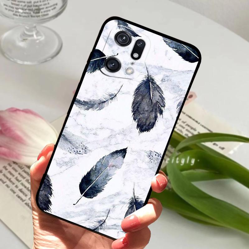 For OPPO Find X5 Pro Case Shockproof Soft TPU Silicone Phone Cover For OPPO Find X5 Lite Funda FindX5 X 5 Pro Lite Capa Cartoon