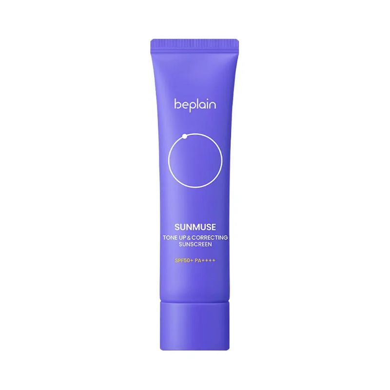 

Beplain SunMuse Tone-Up & Correcting Sunscreen SPF50+ PA++++ Hydrating Mixed UV Protection 50ml