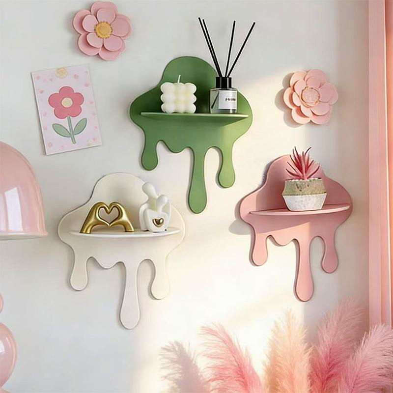 Creative Cloud Storage Decoration Irregular Shape Wall Mounted Storage Ornament Homestay Home Decor Craft Gift for Friends
