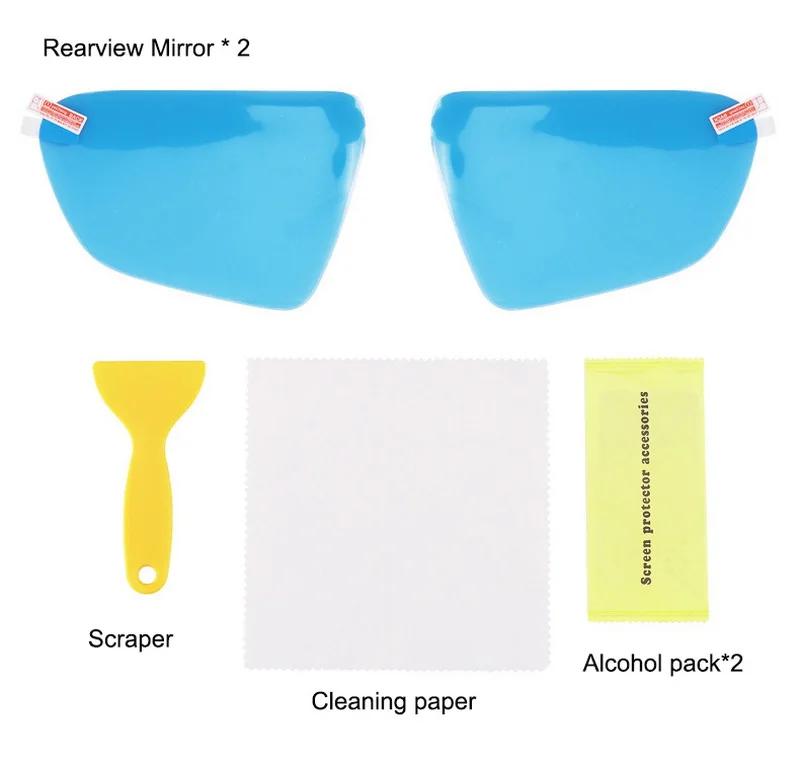 

for Tesla Model Y Juniper 2025 Rear View Mirror Rainproof Film Safe Driving Sticker Model 3 2024 Rearview Mirror Anti-fog Film for All Model 3