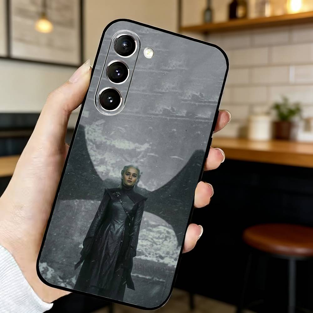 game of thrones-Dragon Mother Phone Case For Samsung S21,22,20,30,22 plus,23,30 ultra Silicone Cover Samsung S22ULTRA5G