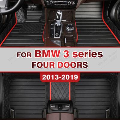 Car Floor Mats for BMW 3 Series F30 325i 330i 335i 320i 318i 4- Door 2013- 2018 2017 Custom Foot Pads Automobile