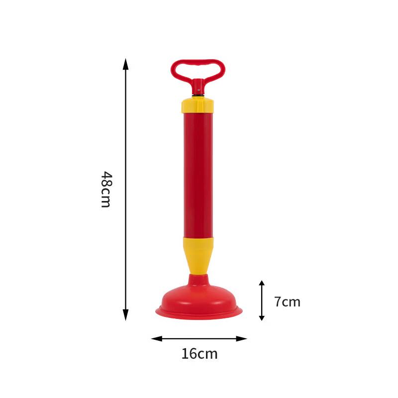 High-Pressure Toilet & Drain Plunger