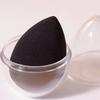 1pc Makeup Sponge with Storage Box, Dual Use Wet & Dry Beauty Blender for Liquid Powder Cream Foundation, Normal Skin Type