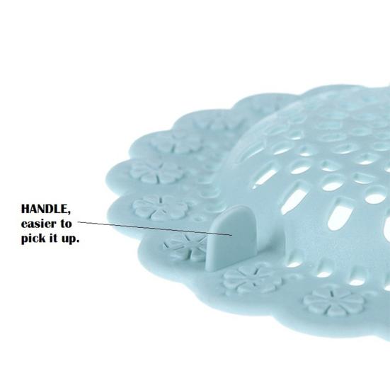 Flower Hollowed Sink Strainer Drain Cover