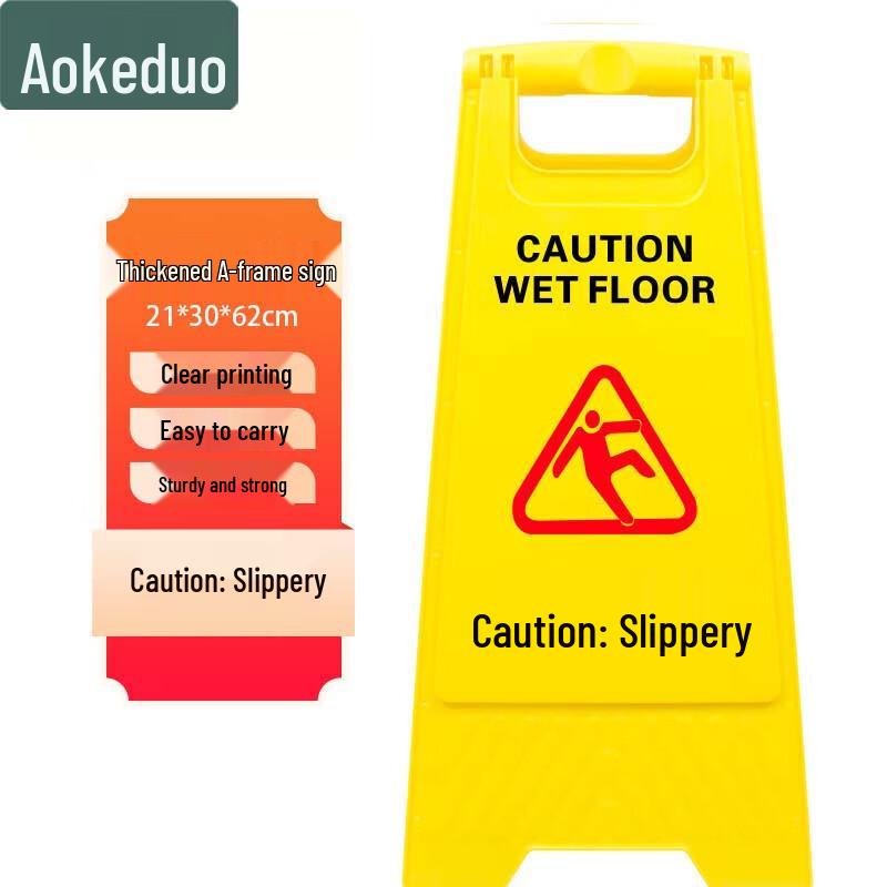 Foldable A-Frame Caution & Information Signs