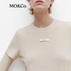 MO&Co. Women's Round Neck Knit Top