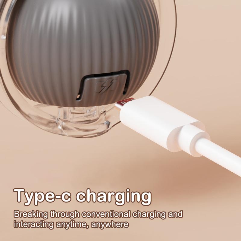 Brinquedos interativos para gatos Bola Automática Bola Rolante Elétrica Brinquedos para Gatos Pet Teaser Automático Inteligente Elétrico Modo Ajustável Brinquedo para Gatos