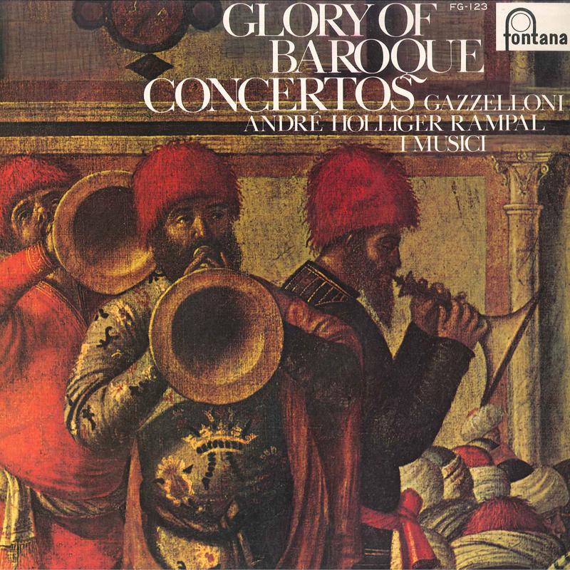 LP Record VARIOUS - Famous Baroque Concertos FG123 FONTANA 1973 Japan Classical Used