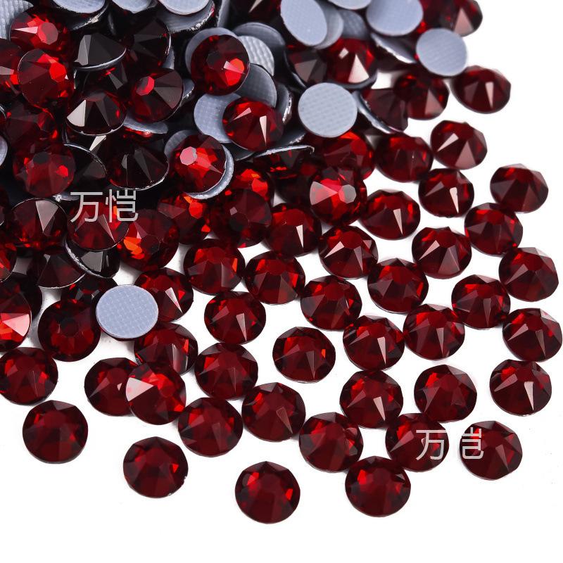 Eight Big And Eight Small Imitation Austrian Glass Hot Glue Bottom Hot Diamond Rhinestone Diy Clothing Accessories