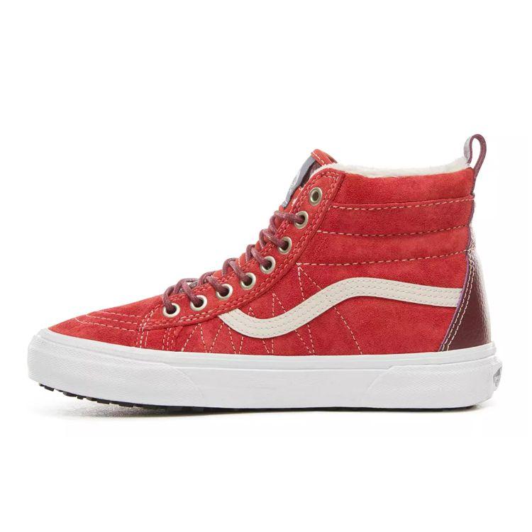 

Кроссовки унисекс Vans Sk8-Hi MTE Hot Sauce Красный Порт-Рояль VN0A33TXUQA