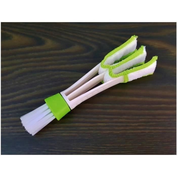 Car Air Vent Cleaning Brush Keyboard Curtain Blades Double-Sided