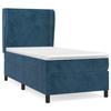 3129079 vidaXL Divan Bed with Mattress Dark Blue 100x200 Cm