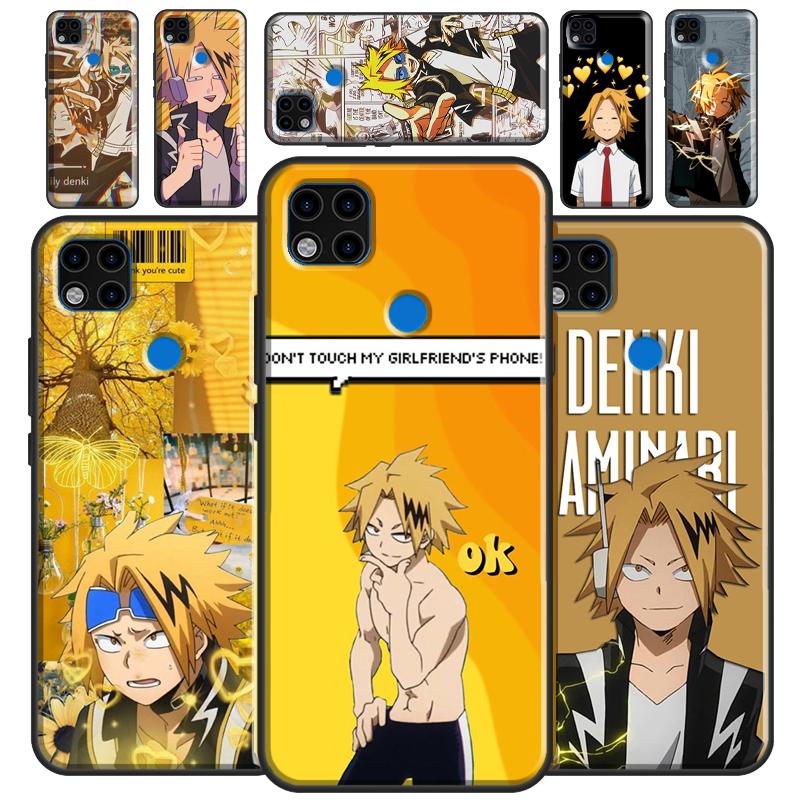 

Чехол Denki Kaminari My Hero Academia для Redmi 10, чехол для Xiaomi Redmi Note 11 Pro 8 9 10 Pro 8T 9S 10S 9A 9C 9T, Fundas Redmi 7A
