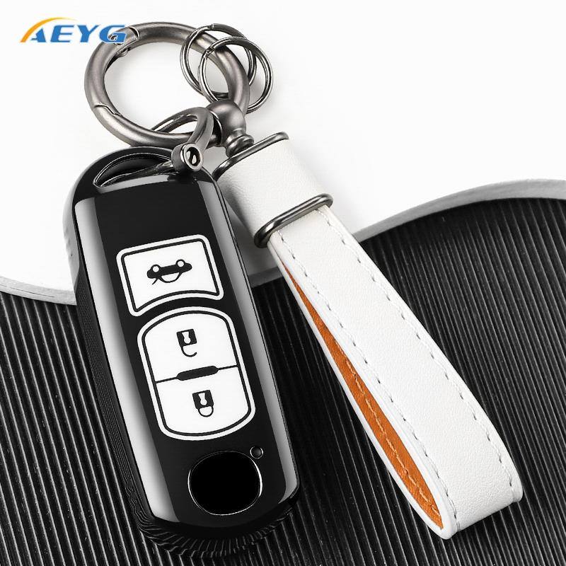 Tpu Auto Smart Key Fob Cover Case Housing Remote Fit For Mazda 2 3 6 Atenza Axela Demio Cx-5 Cx5 Cx-3 Cx3 Cx7 Cx-7 Cx-9 Cx9 Mx5 Auto Accessories